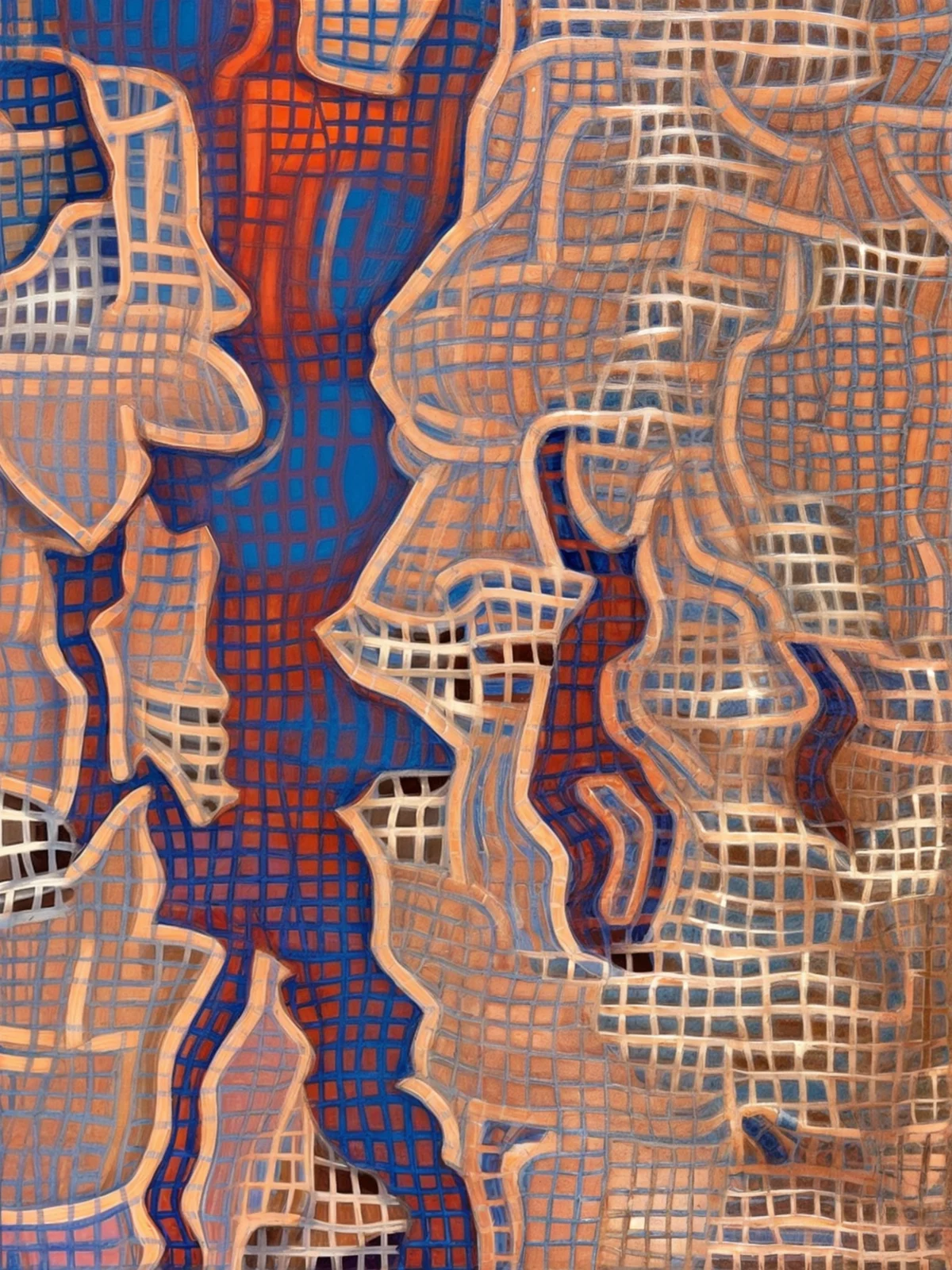 2027 Collection Seattle map artwork, study 135, by Eric Olason