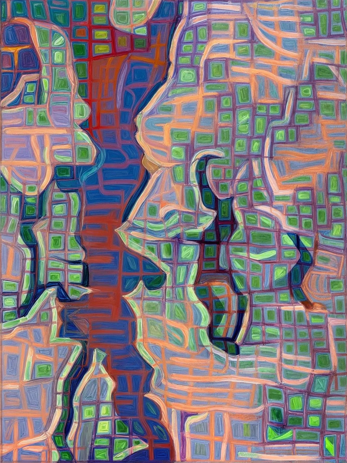 2027 Collection Seattle map artwork, study 153, by Eric Olason