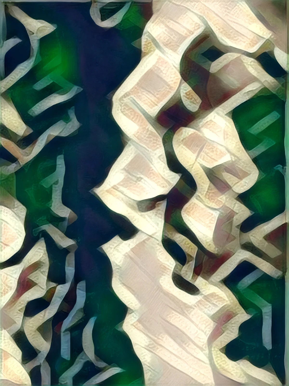 2027 Collection Seattle map artwork, study 163, by Eric Olason