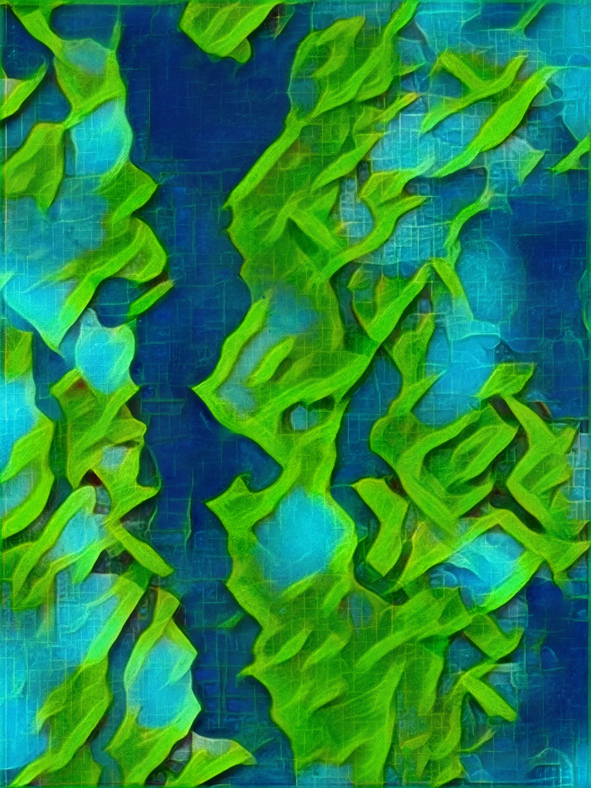 2027 Collection Seattle map artwork, study 167, by Eric Olason