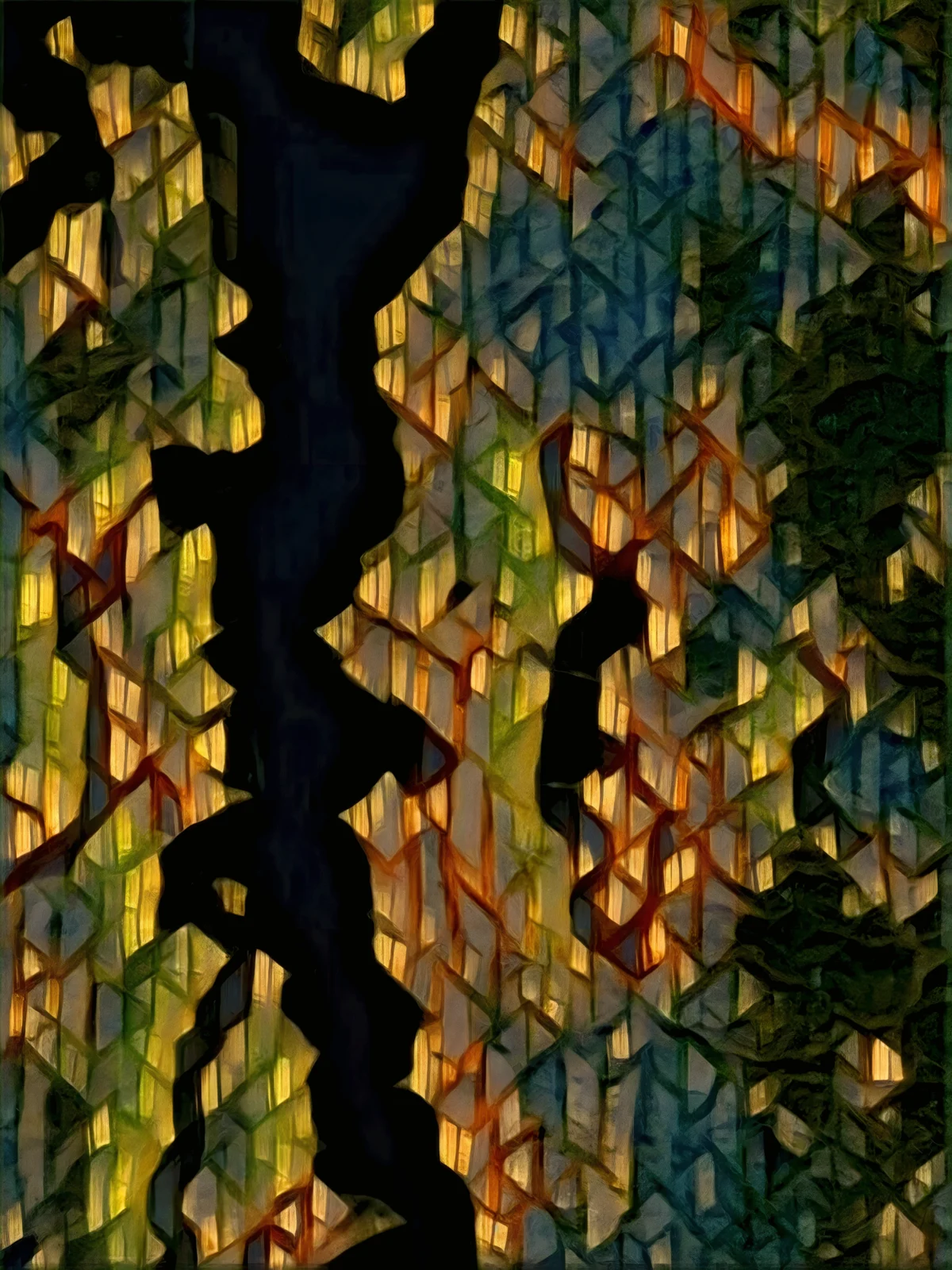 2027 Collection Seattle map artwork, study 177, by Eric Olason