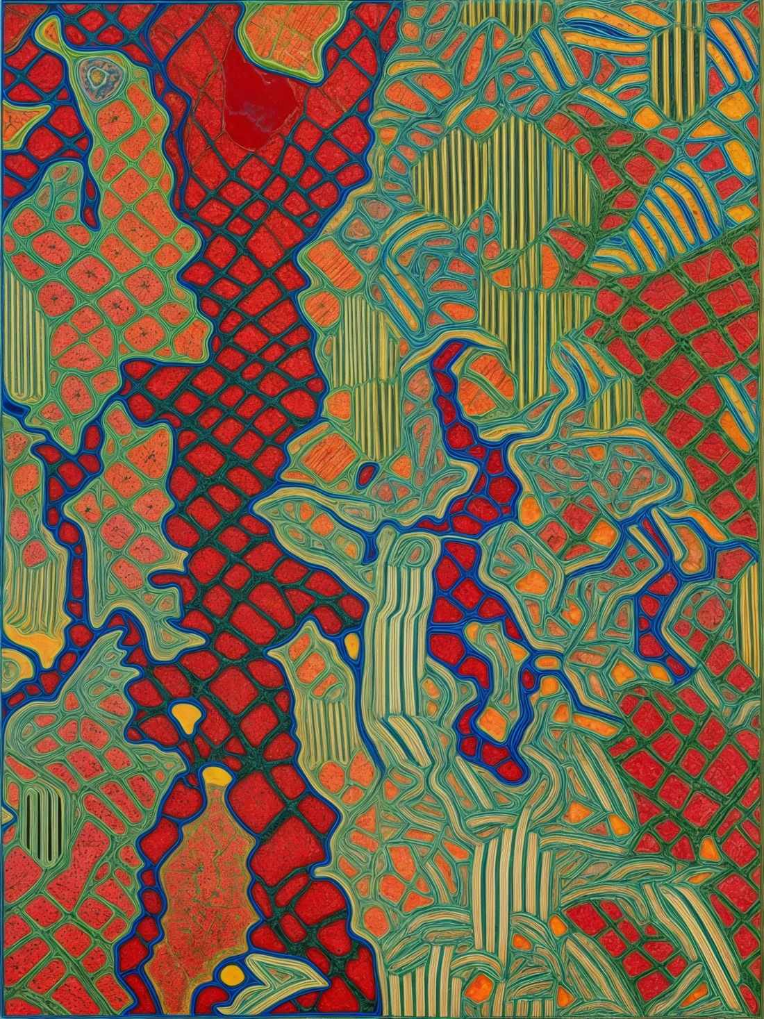 2027 Collection Seattle map artwork, study 182, by Eric Olason