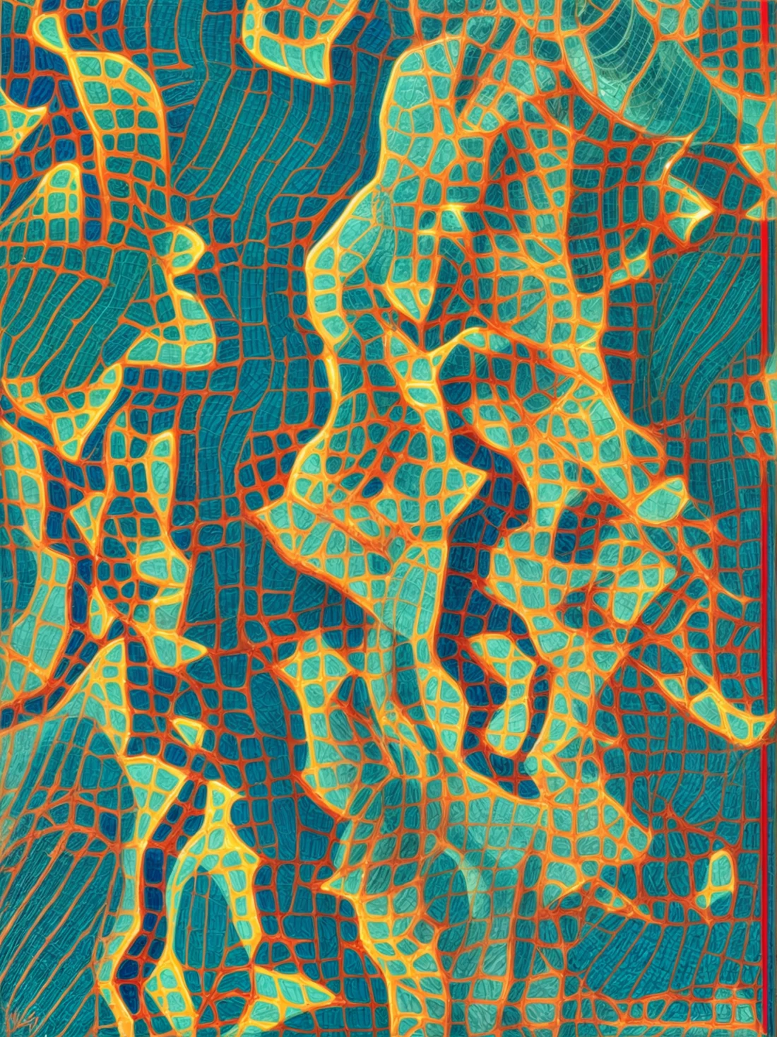 2027 Collection Seattle map artwork, study 189, by Eric Olason