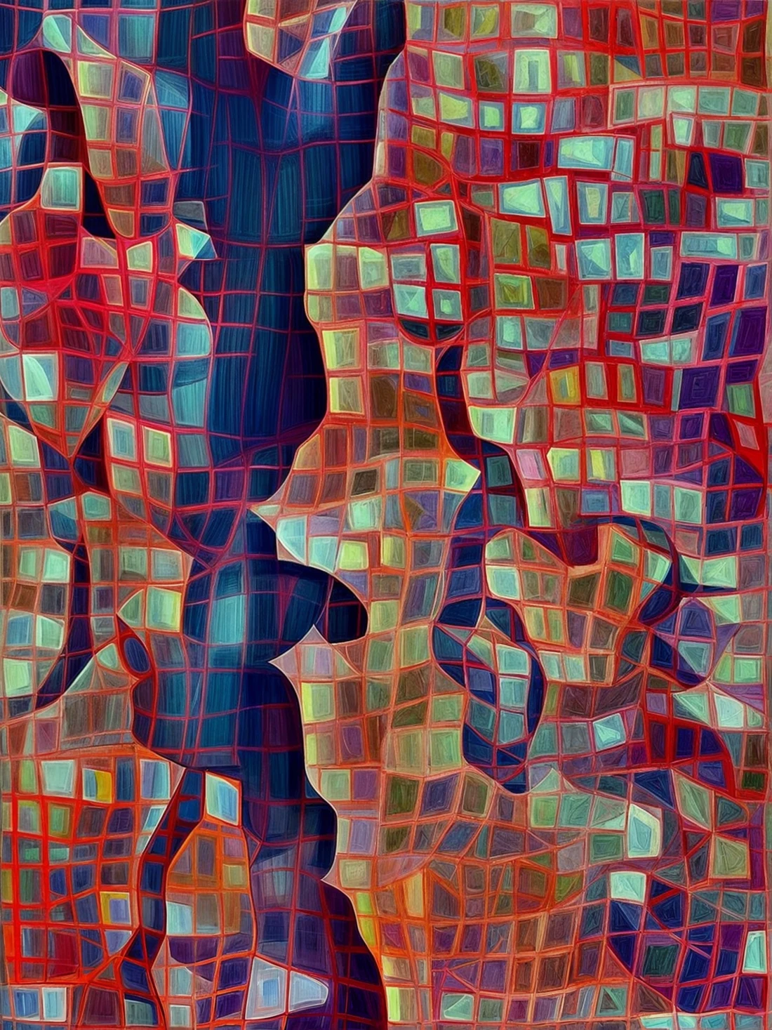 2027 Collection Seattle map artwork, study 196, by Eric Olason