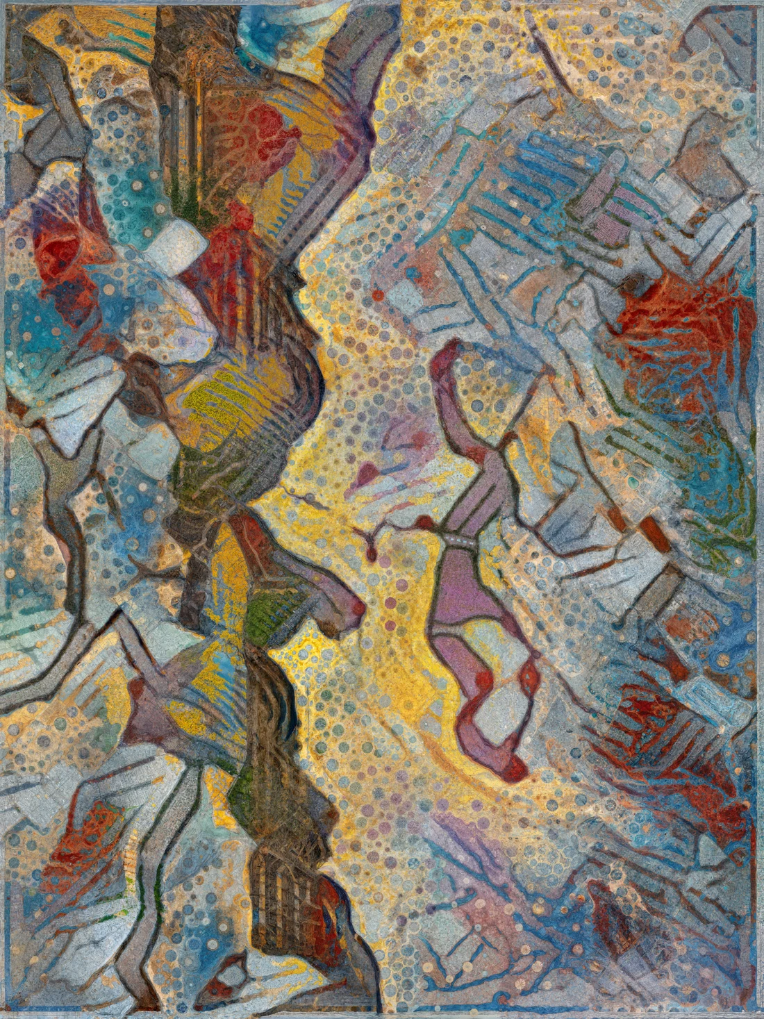 2027 Collection Seattle map artwork, study 197, by Eric Olason