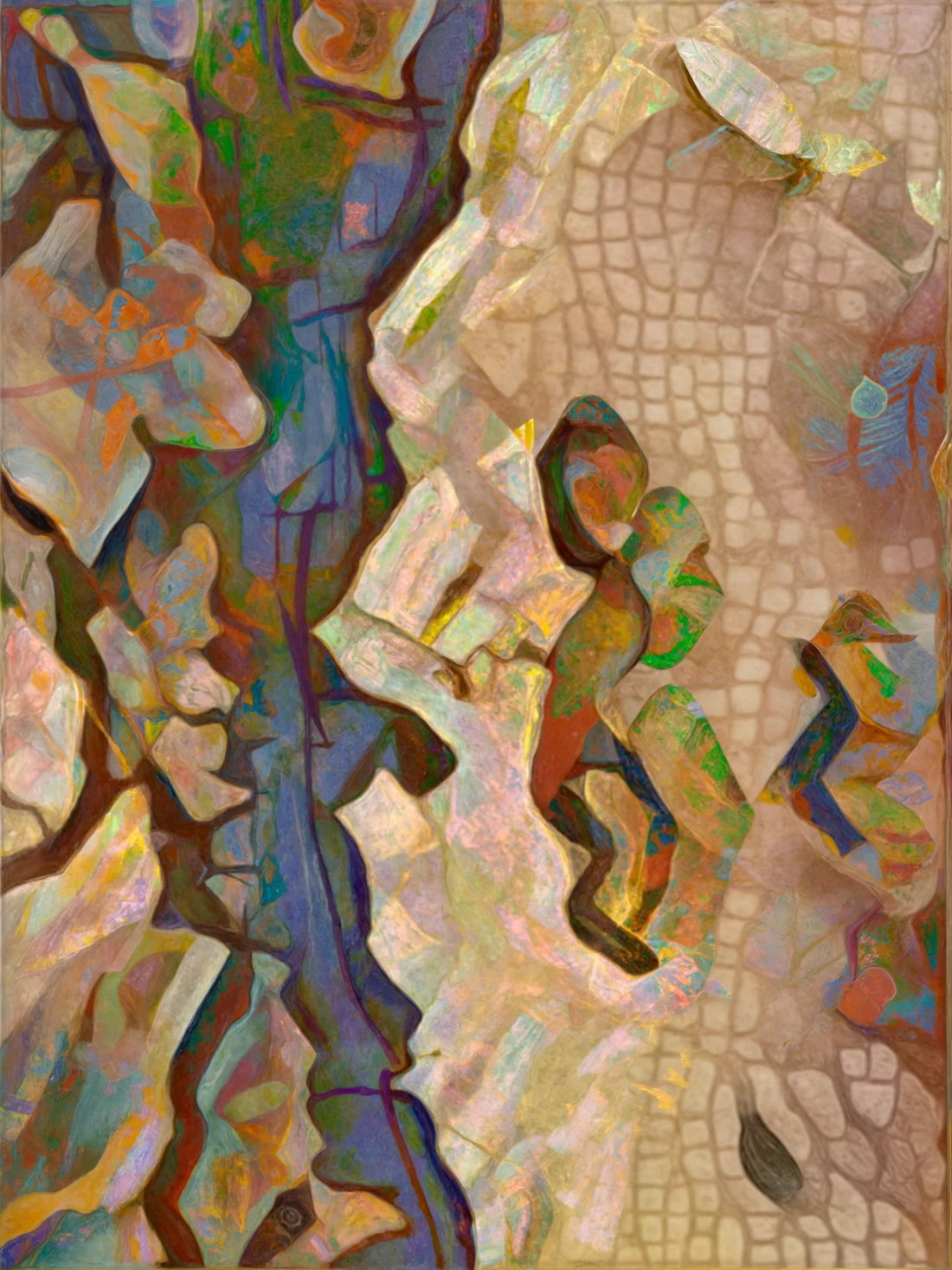 2027 Collection Seattle map artwork, study 204, by Eric Olason