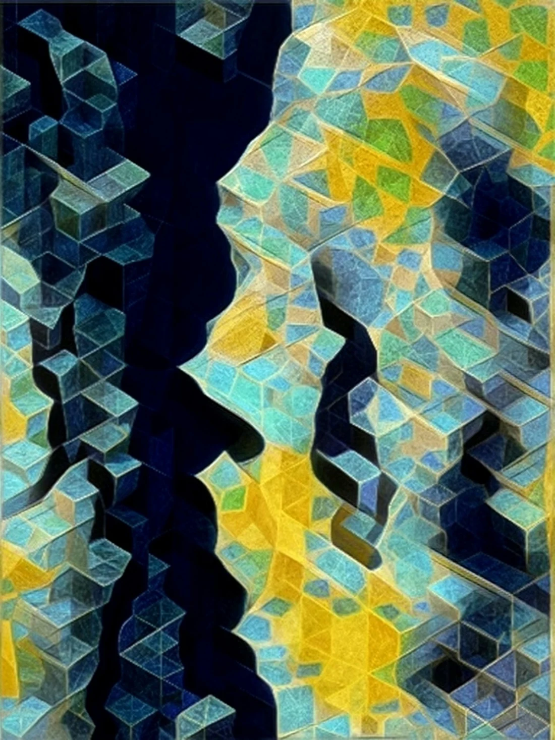 2027 Collection Seattle map artwork, study 220, by Eric Olason