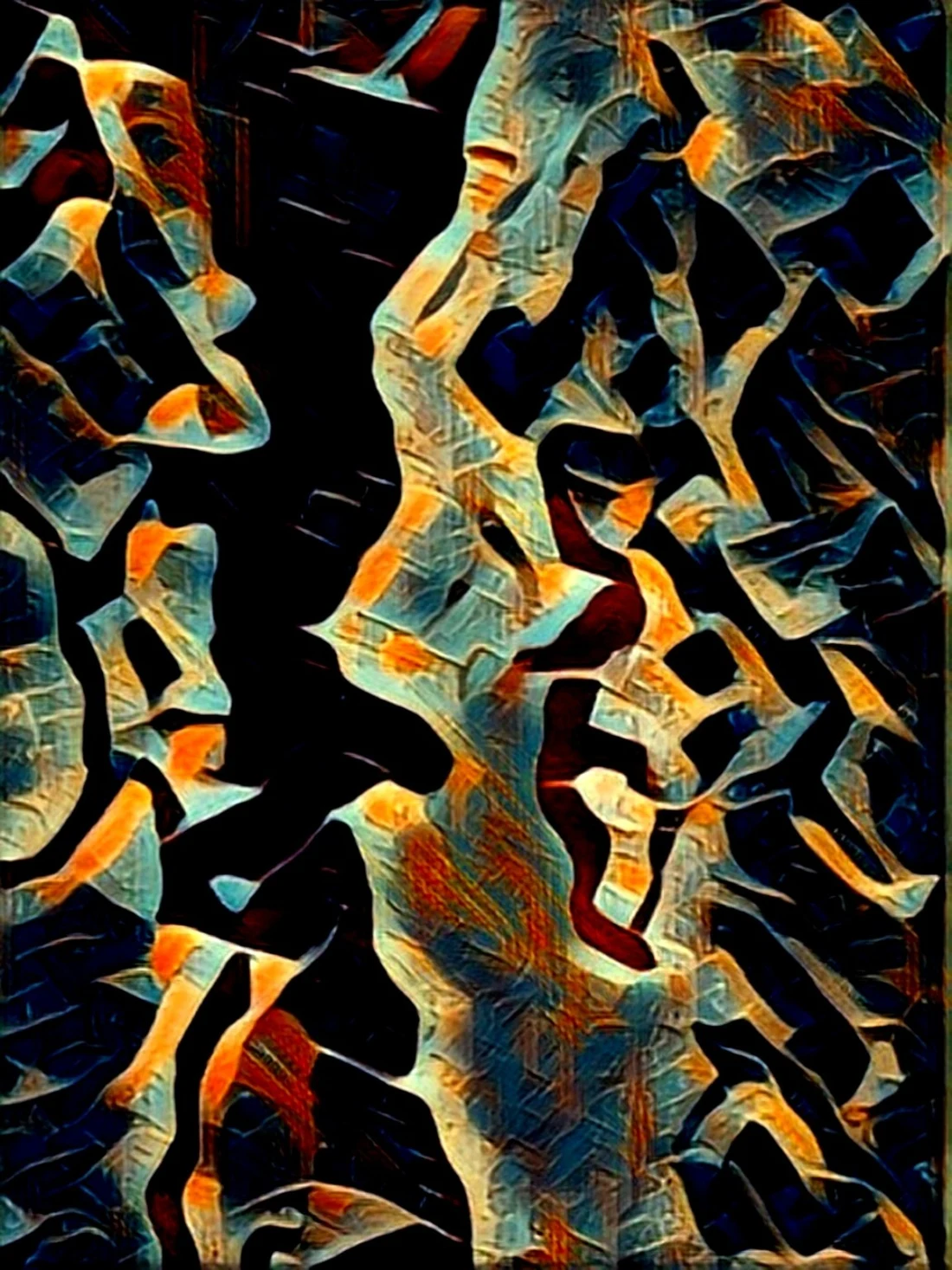 2027 Collection Seattle map artwork, study 223, by Eric Olason