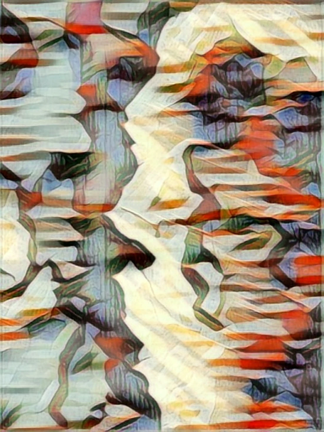 2027 Collection Seattle map artwork, study 226, by Eric Olason