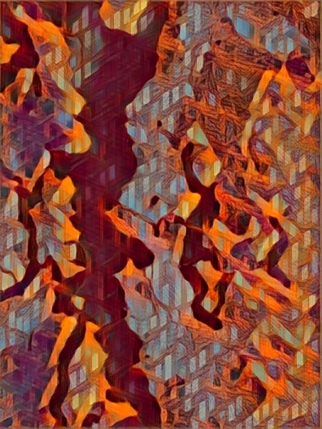 2027 Collection Seattle map artwork, study 227, by Eric Olason