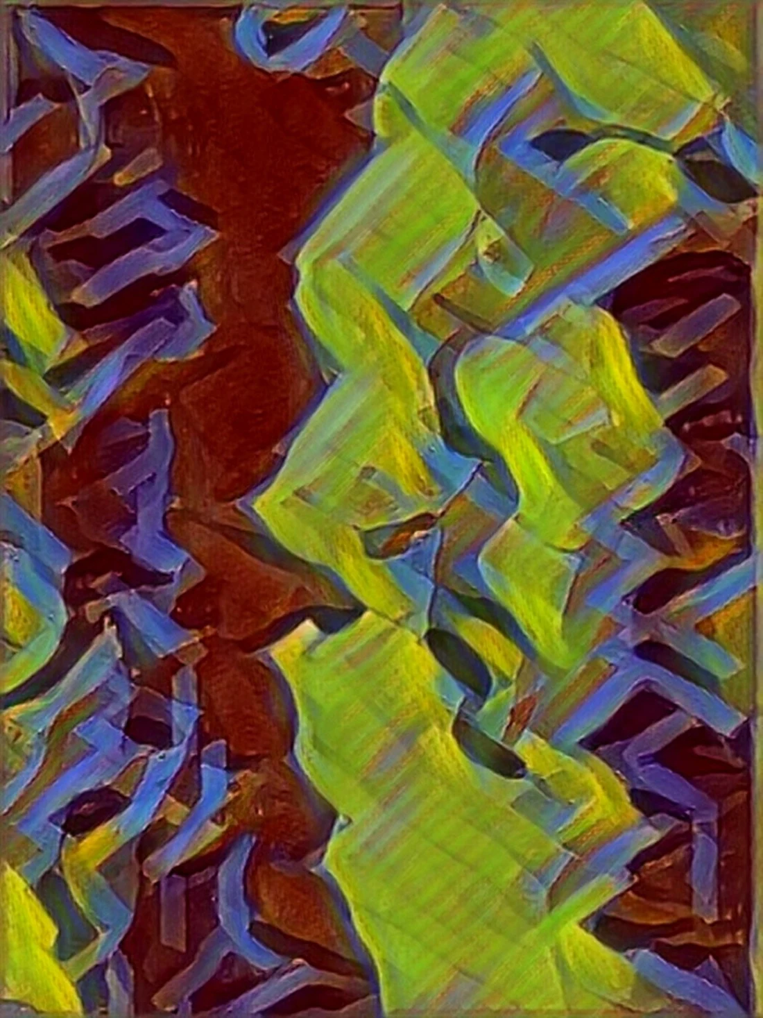 2027 Collection Seattle map artwork, study 244, by Eric Olason