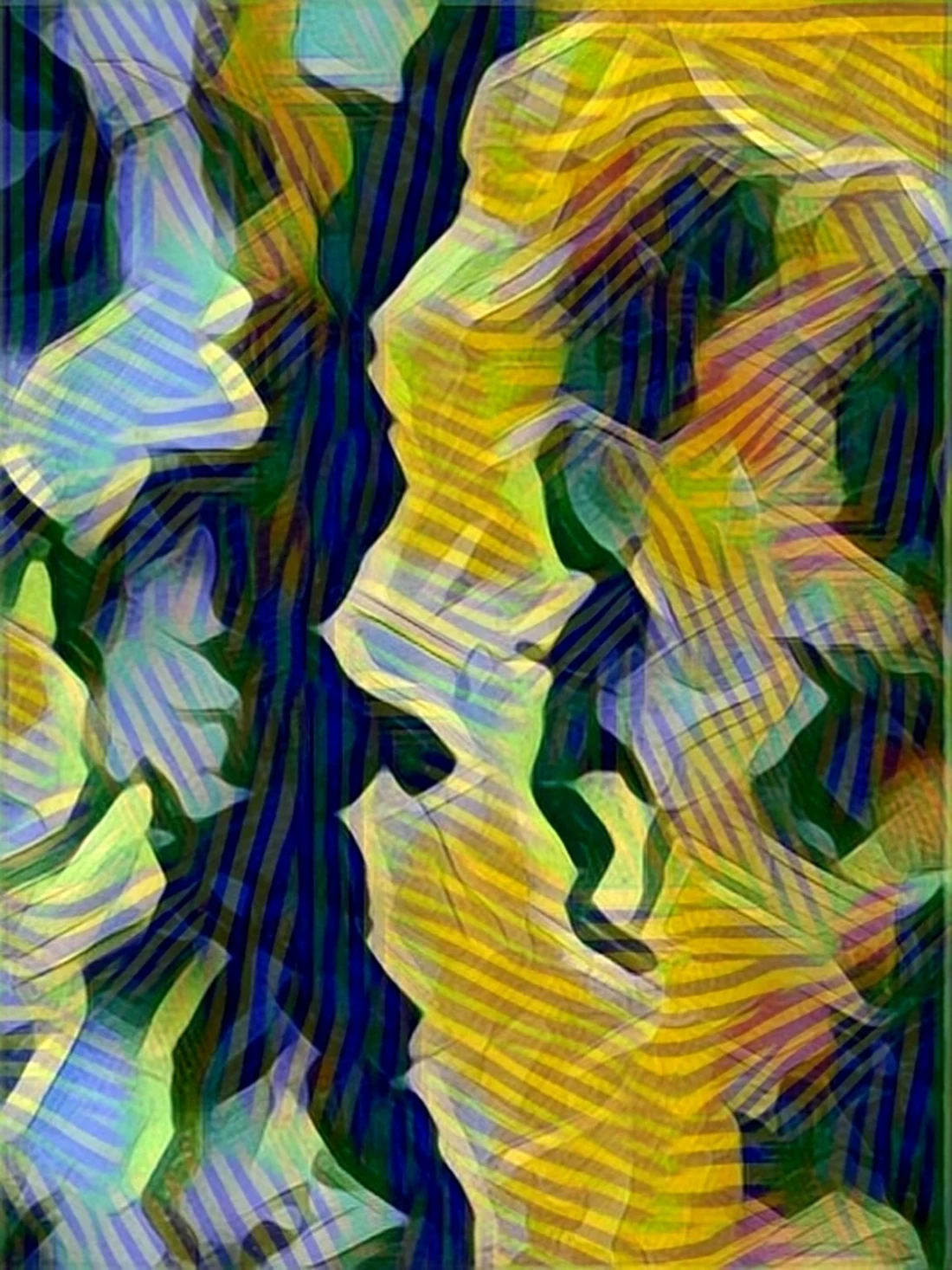 2027 Collection Seattle map artwork, study 251, by Eric Olason
