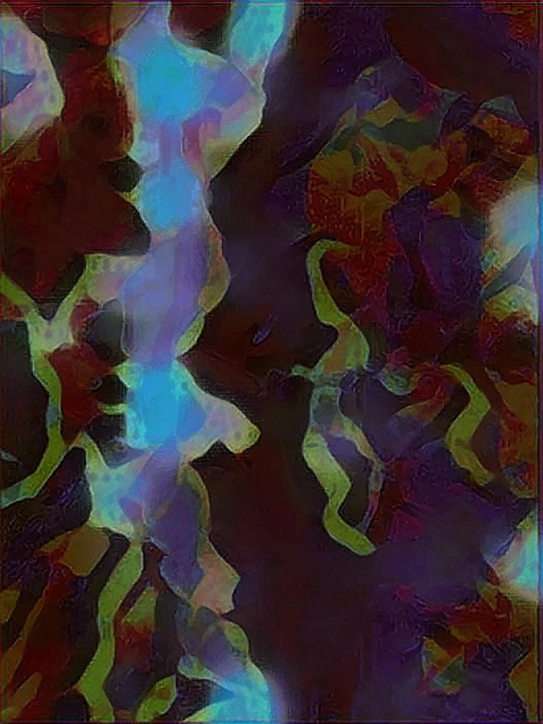 2027 Collection Seattle map artwork, study 263, by Eric Olason