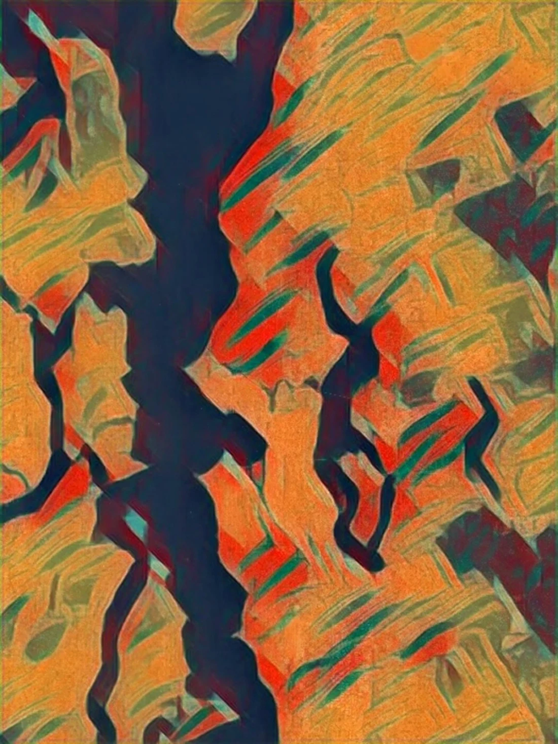 2027 Collection Seattle map artwork, study 270, by Eric Olason