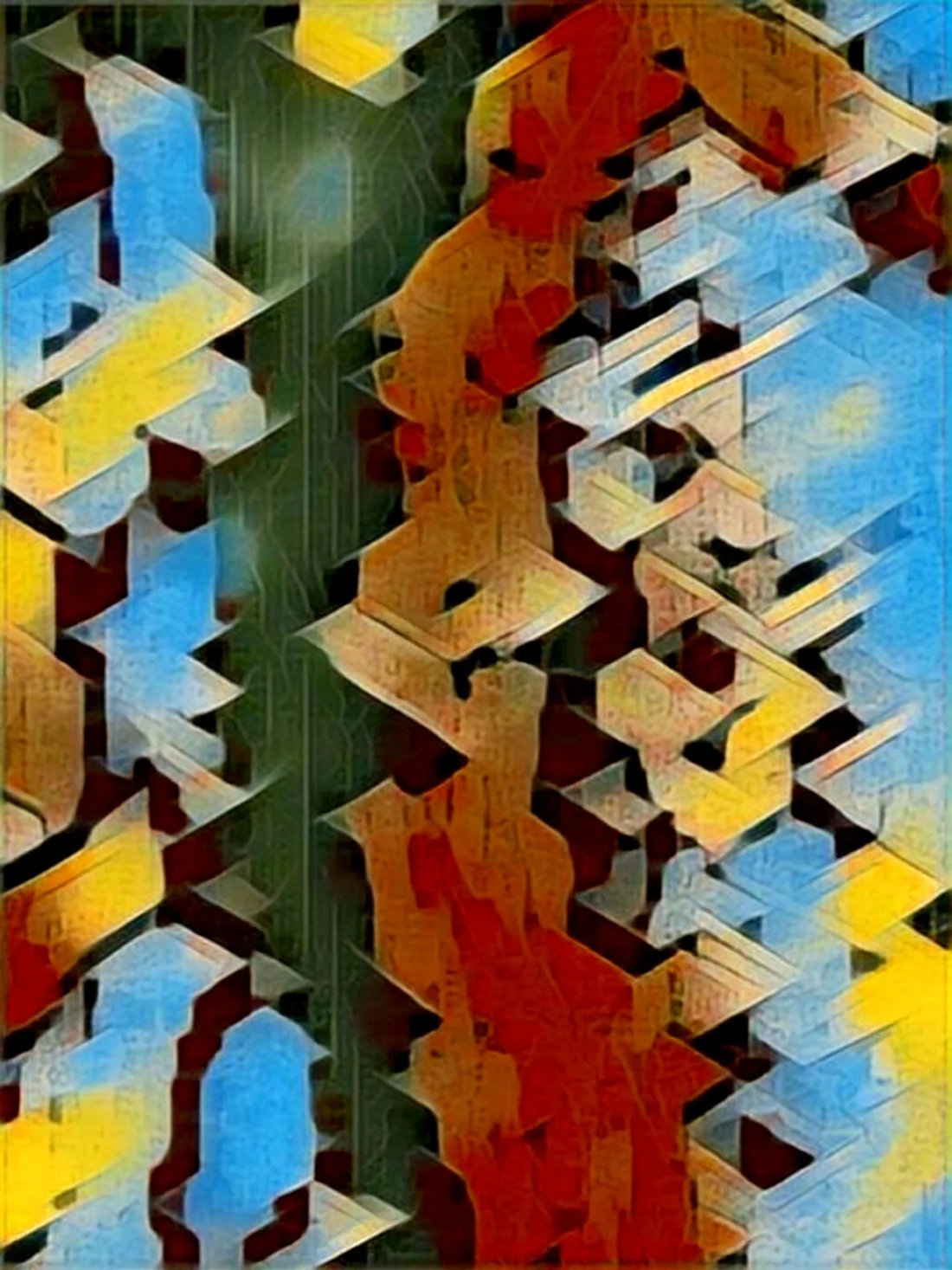 2027 Collection Seattle map artwork, study 273, by Eric Olason