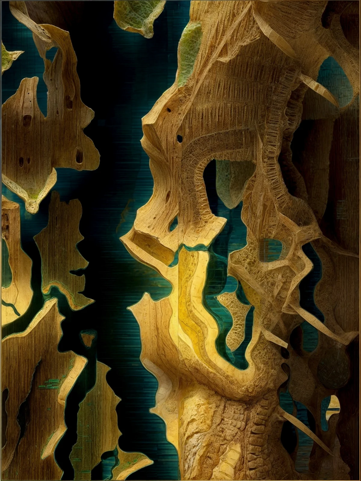 2027 Collection Seattle map artwork, study 011, by Eric Olason