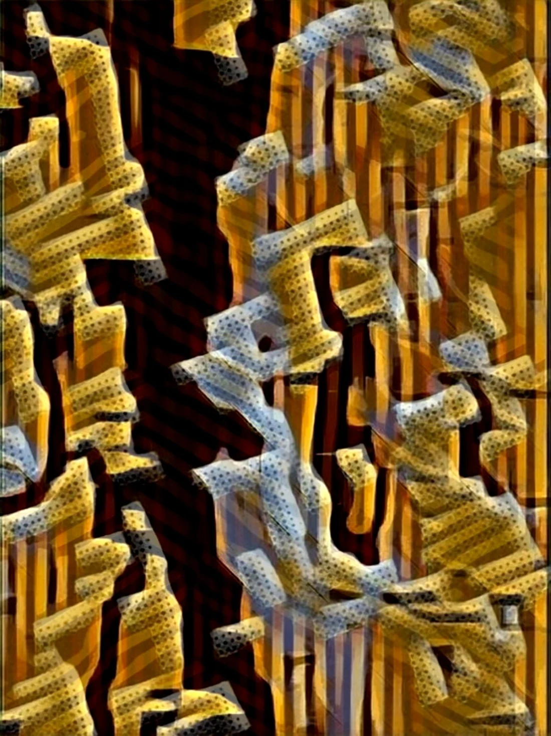 2027 Collection Seattle map artwork, study 323, by Eric Olason