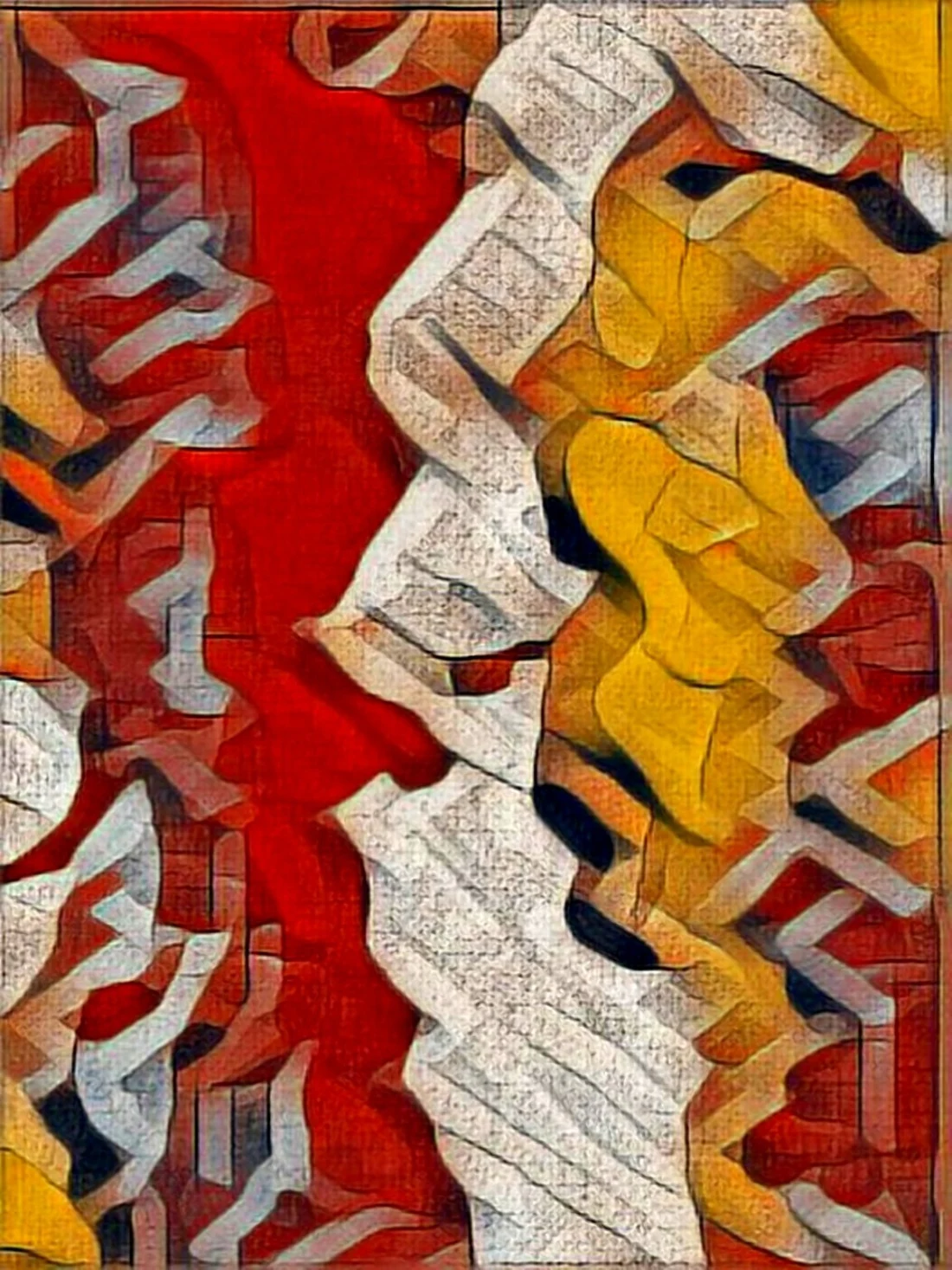 2027 Collection Seattle map artwork, study 324, by Eric Olason