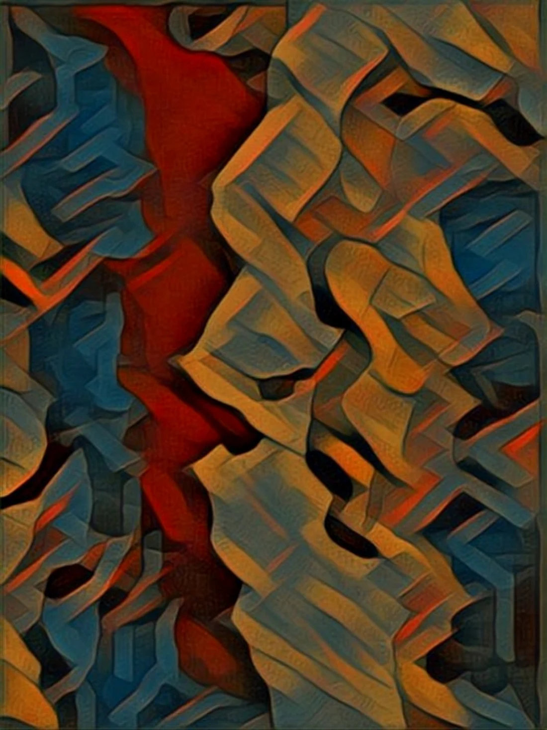 2027 Collection Seattle map artwork, study 327, by Eric Olason