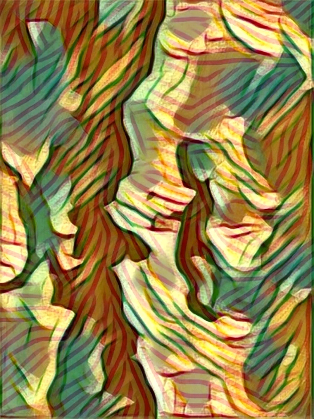 2027 Collection Seattle map artwork, study 330, by Eric Olason