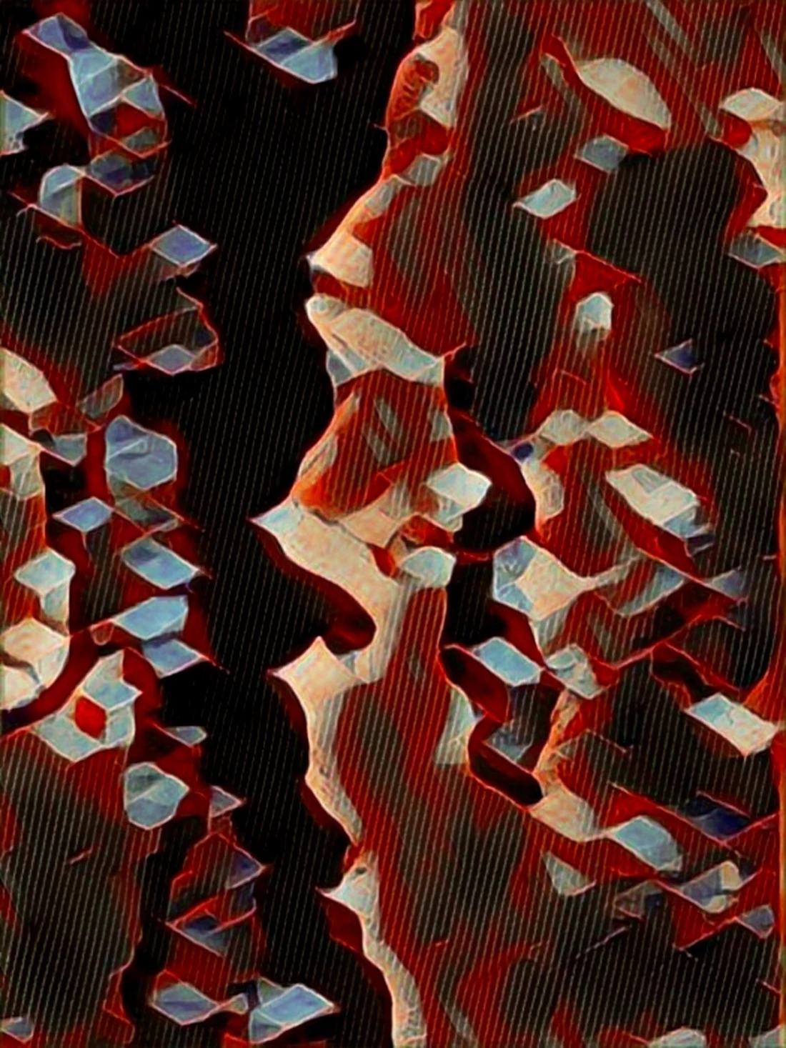 2027 Collection Seattle map artwork, study 333, by Eric Olason