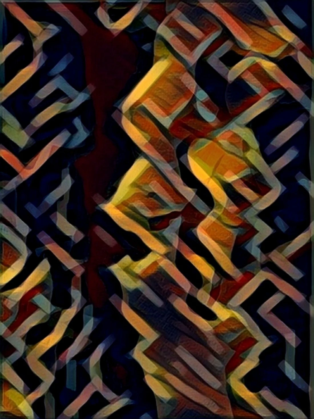 2027 Collection Seattle map artwork, study 336, by Eric Olason
