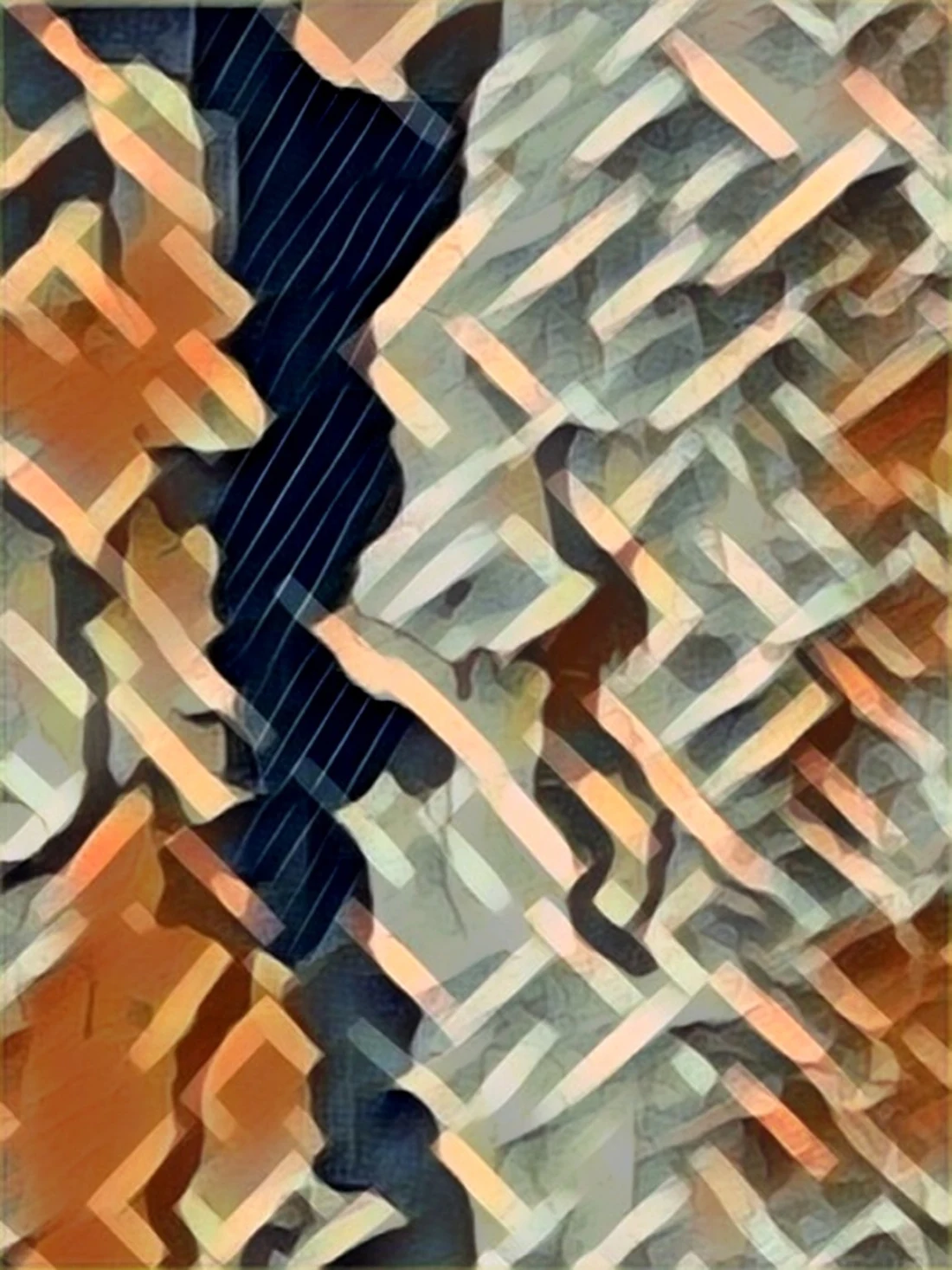 2027 Collection Seattle map artwork, study 337, by Eric Olason