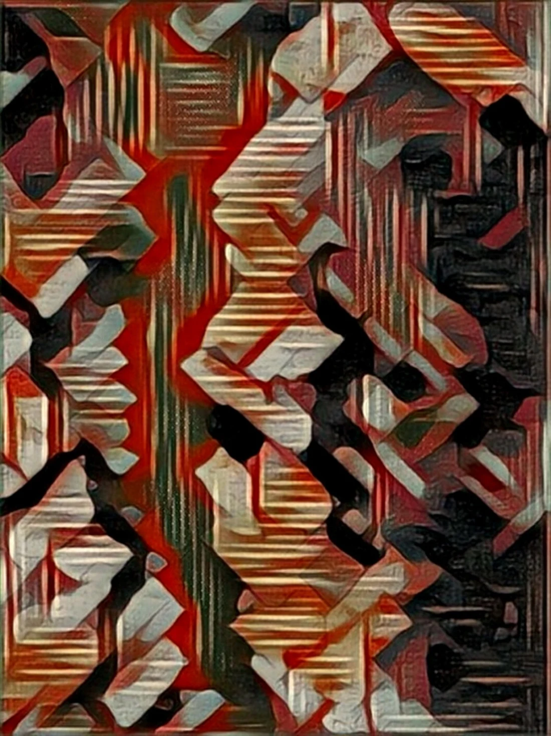 2027 Collection Seattle map artwork, study 339, by Eric Olason