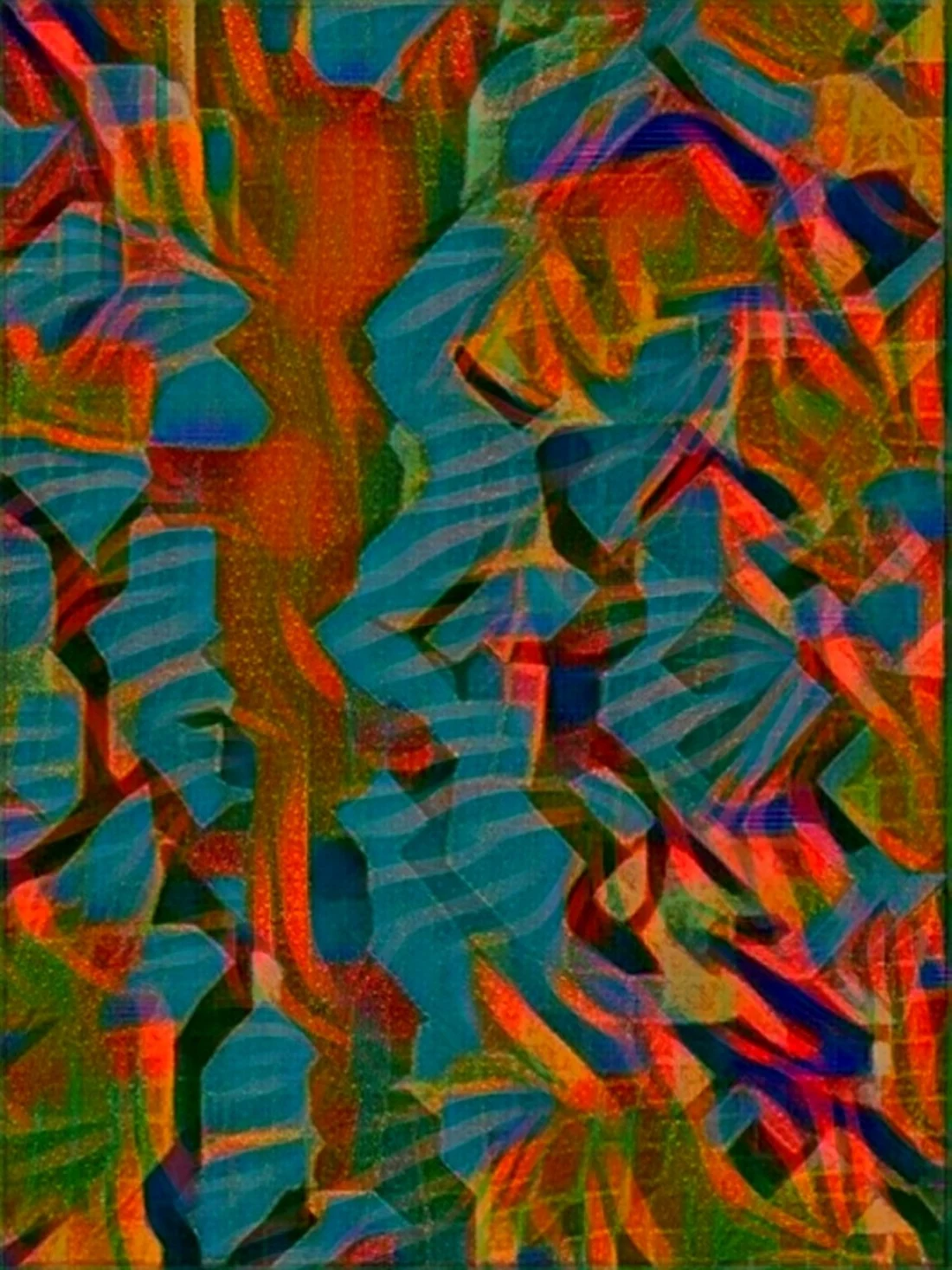 2027 Collection Seattle map artwork, study 344, by Eric Olason
