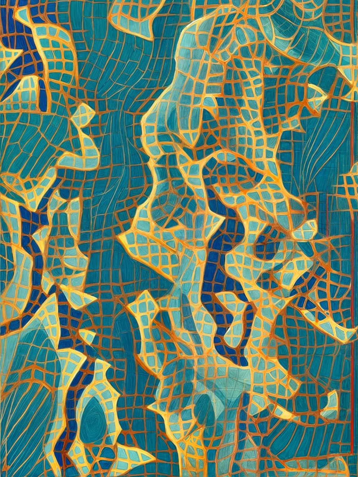 2027 Collection Seattle map artwork, study 086, by Eric Olason
