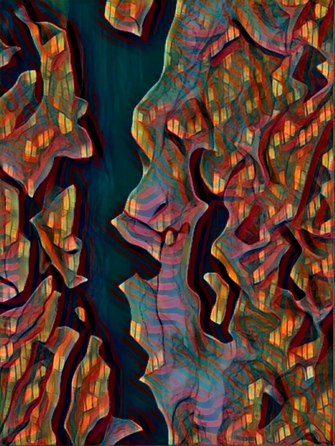2027 Collection Seattle map artwork, study 345, by Eric Olason