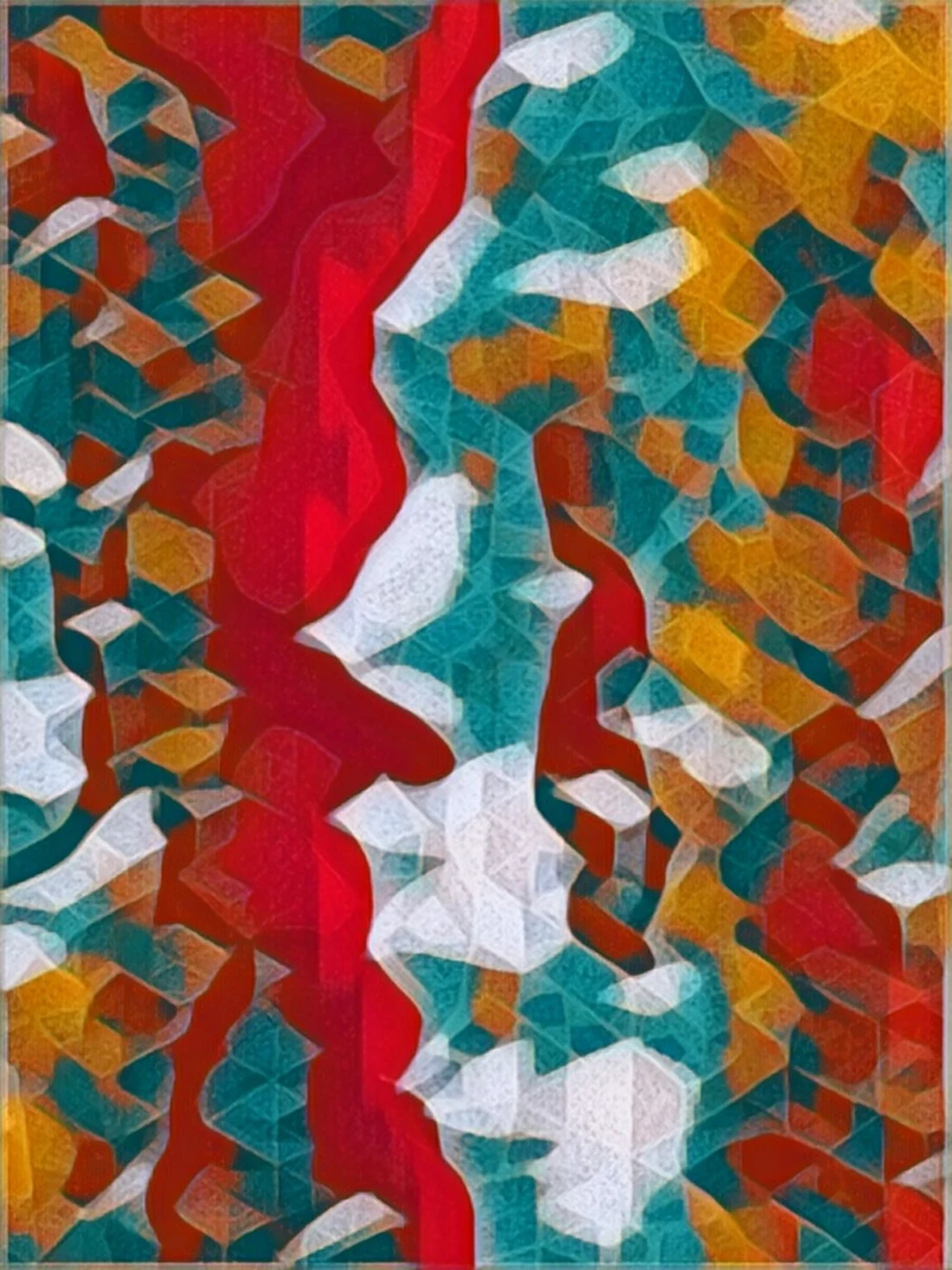 2027 Collection Seattle map artwork, study 355, by Eric Olason