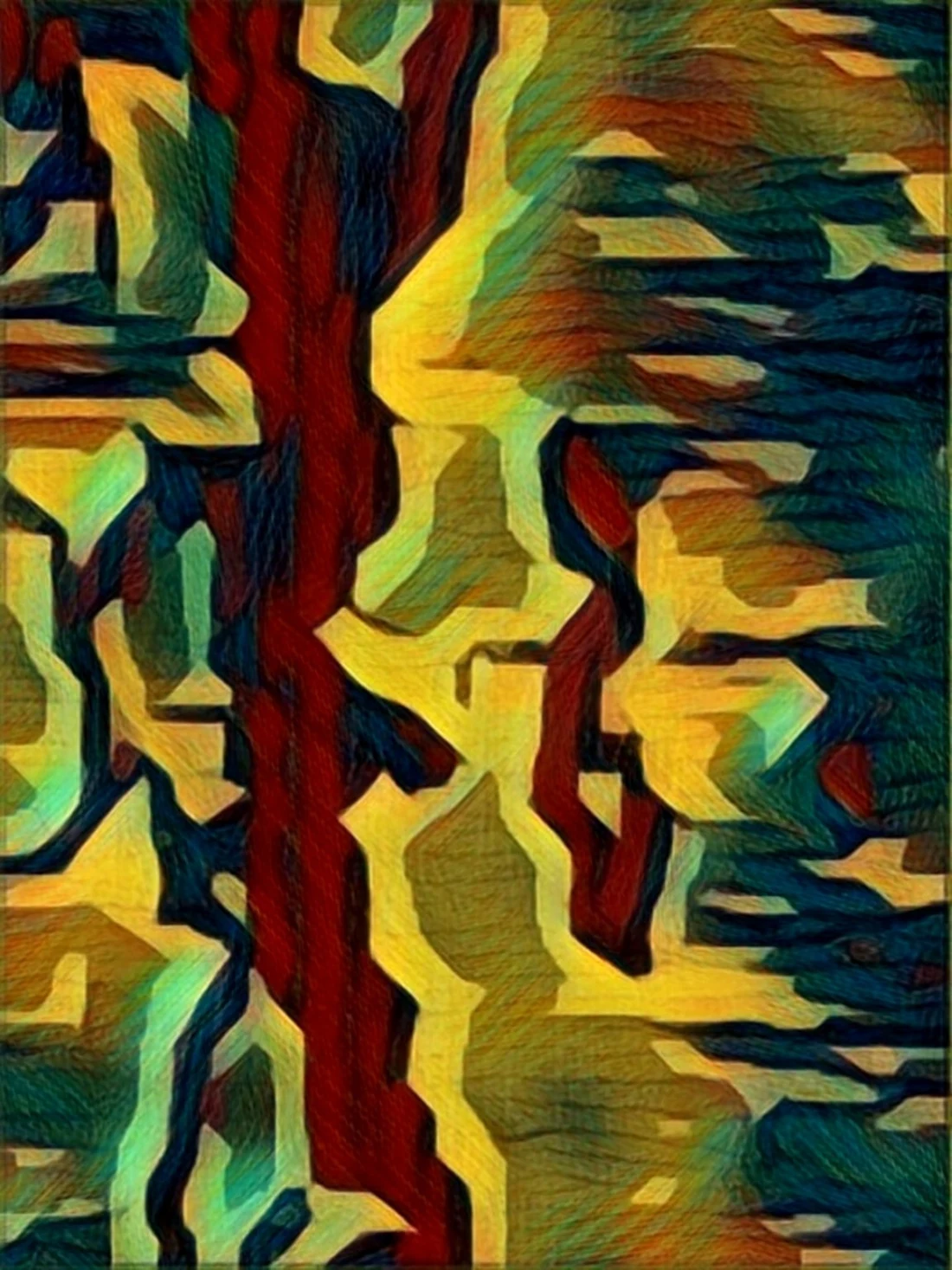 2027 Collection Seattle map artwork, study 374, by Eric Olason