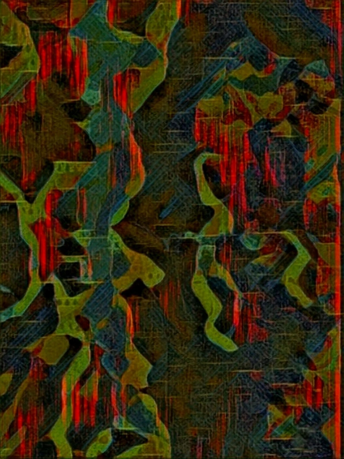 2027 Collection Seattle map artwork, study 376, by Eric Olason