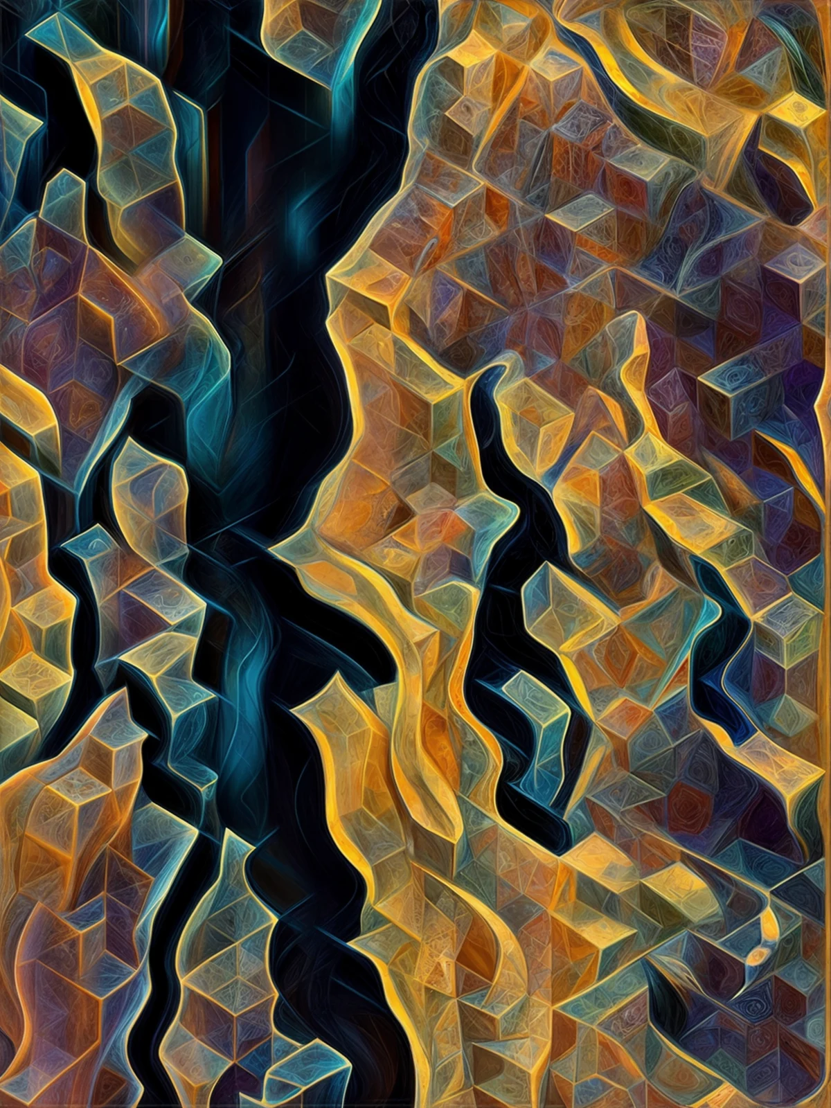2027 Collection Seattle map artwork, study 089, by Eric Olason