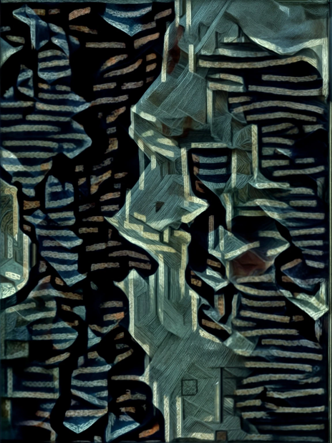 2027 Collection Seattle map artwork, study 382, by Eric Olason