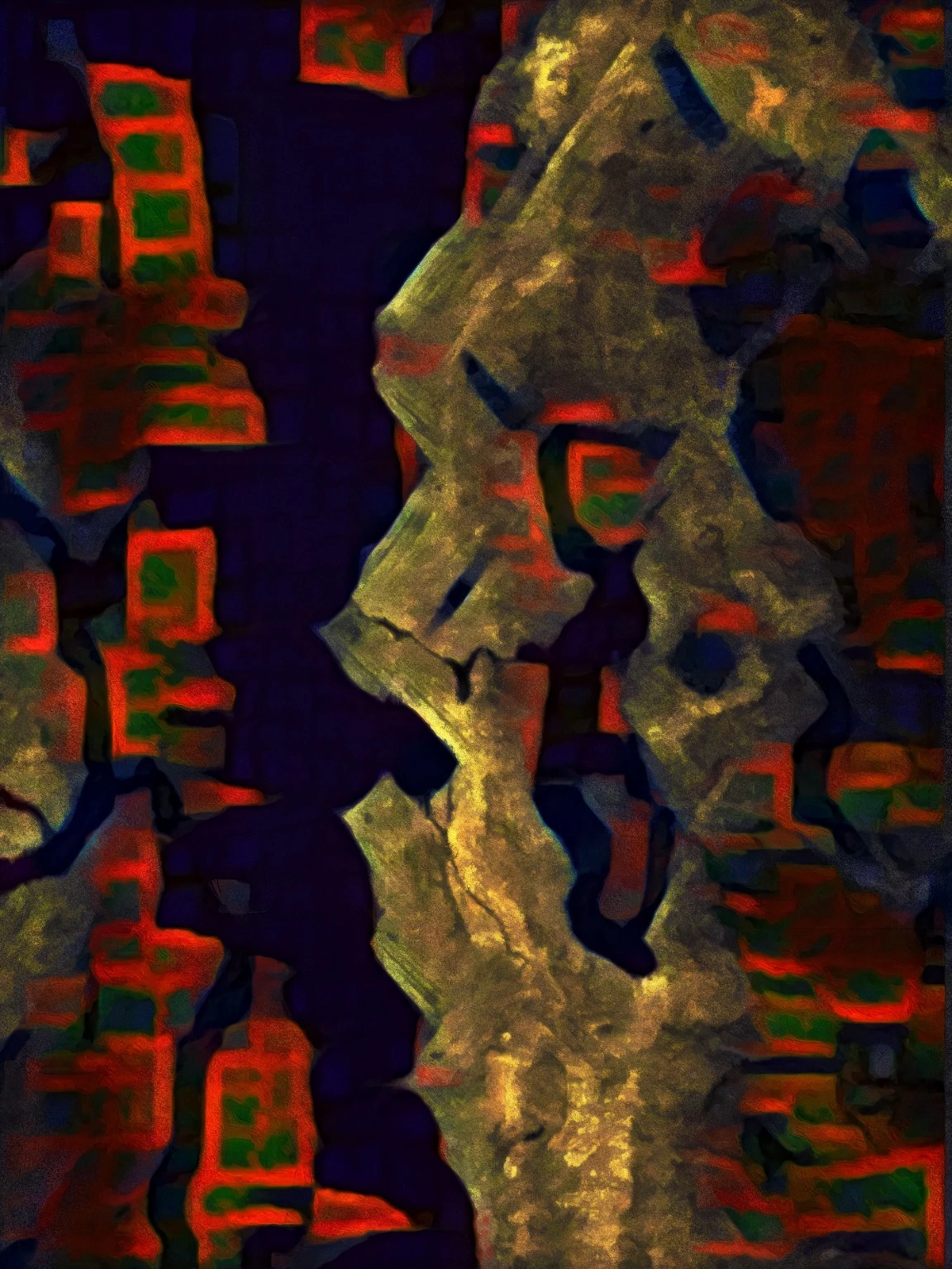 2027 Collection Seattle map artwork, study 004, by Eric Olason