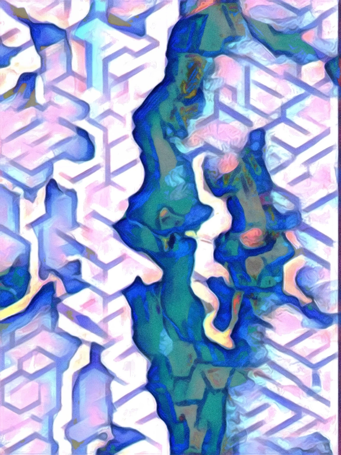 2027 Collection Seattle map artwork, study 019, by Eric Olason