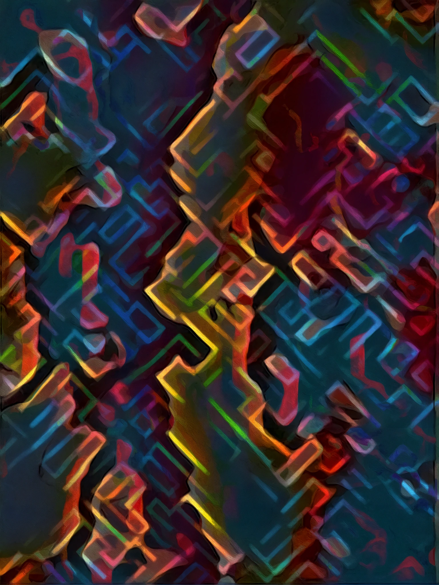 2027 Collection Seattle map artwork, study 007, by Eric Olason