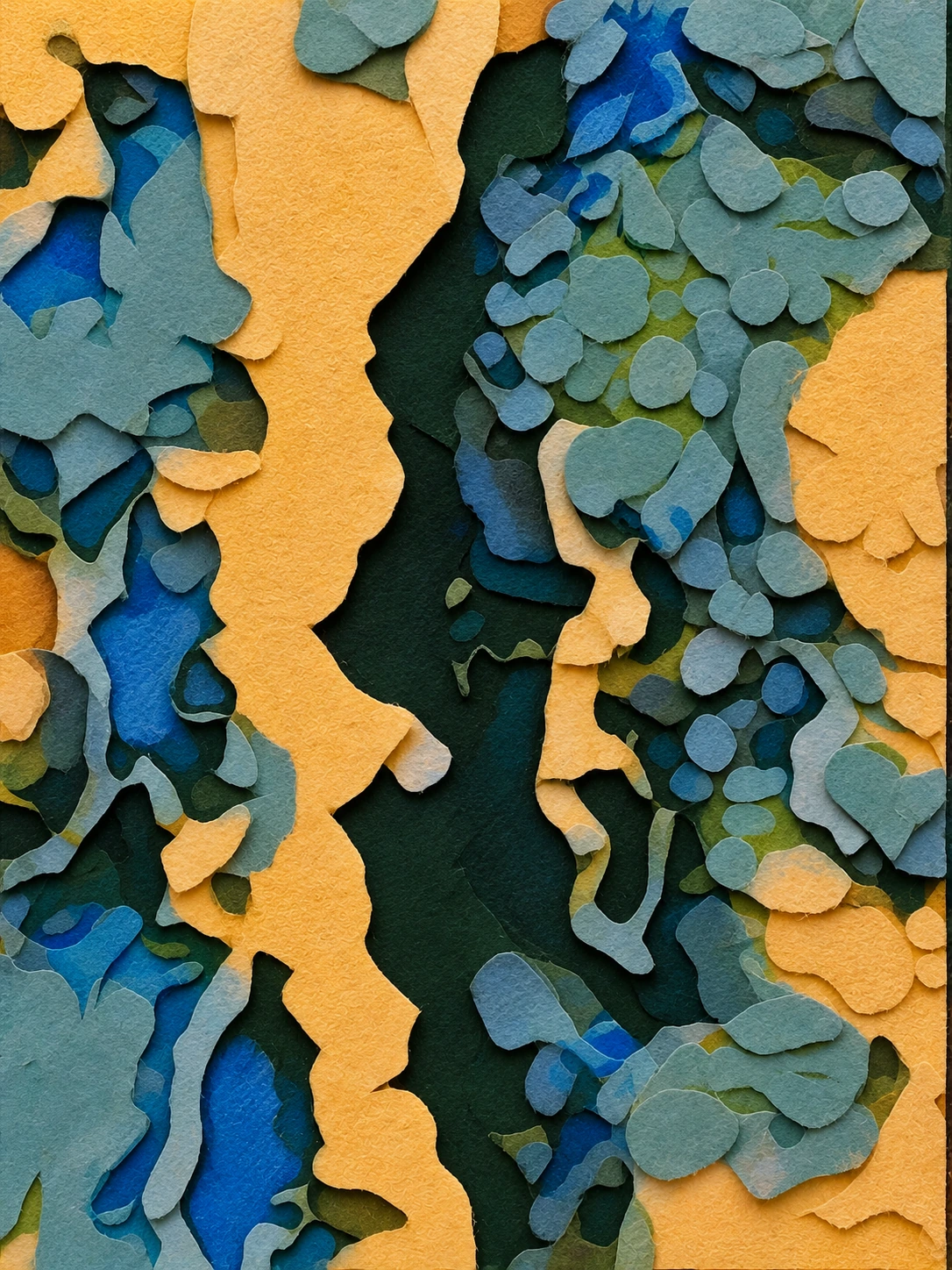 2027 Collection Seattle map artwork, study 137, by Eric Olason