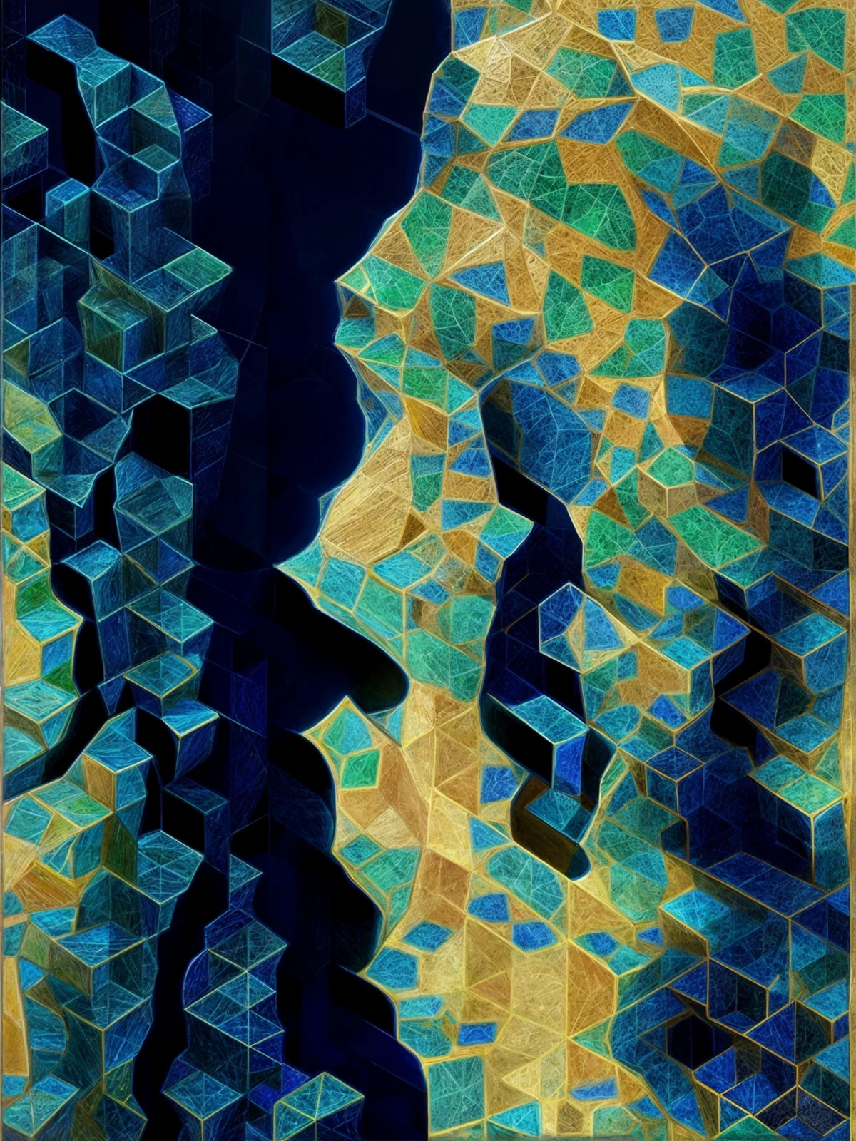 2027 Collection Seattle map artwork, study 095, by Eric Olason