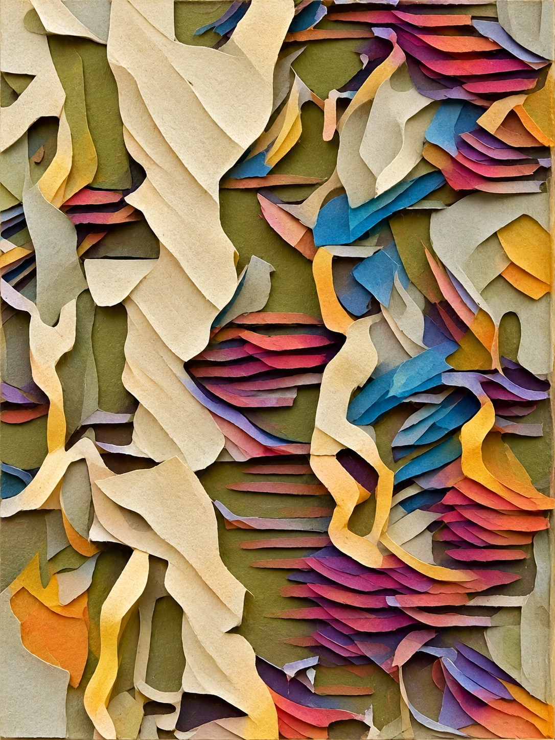 2027 Collection Seattle map artwork, study 134, by Eric Olason