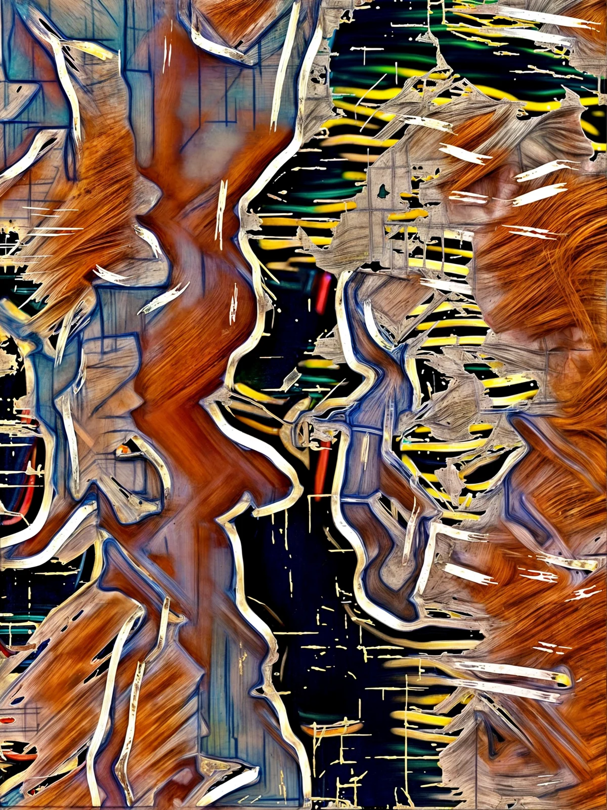 2027 Collection Seattle map artwork, study 008, by Eric Olason