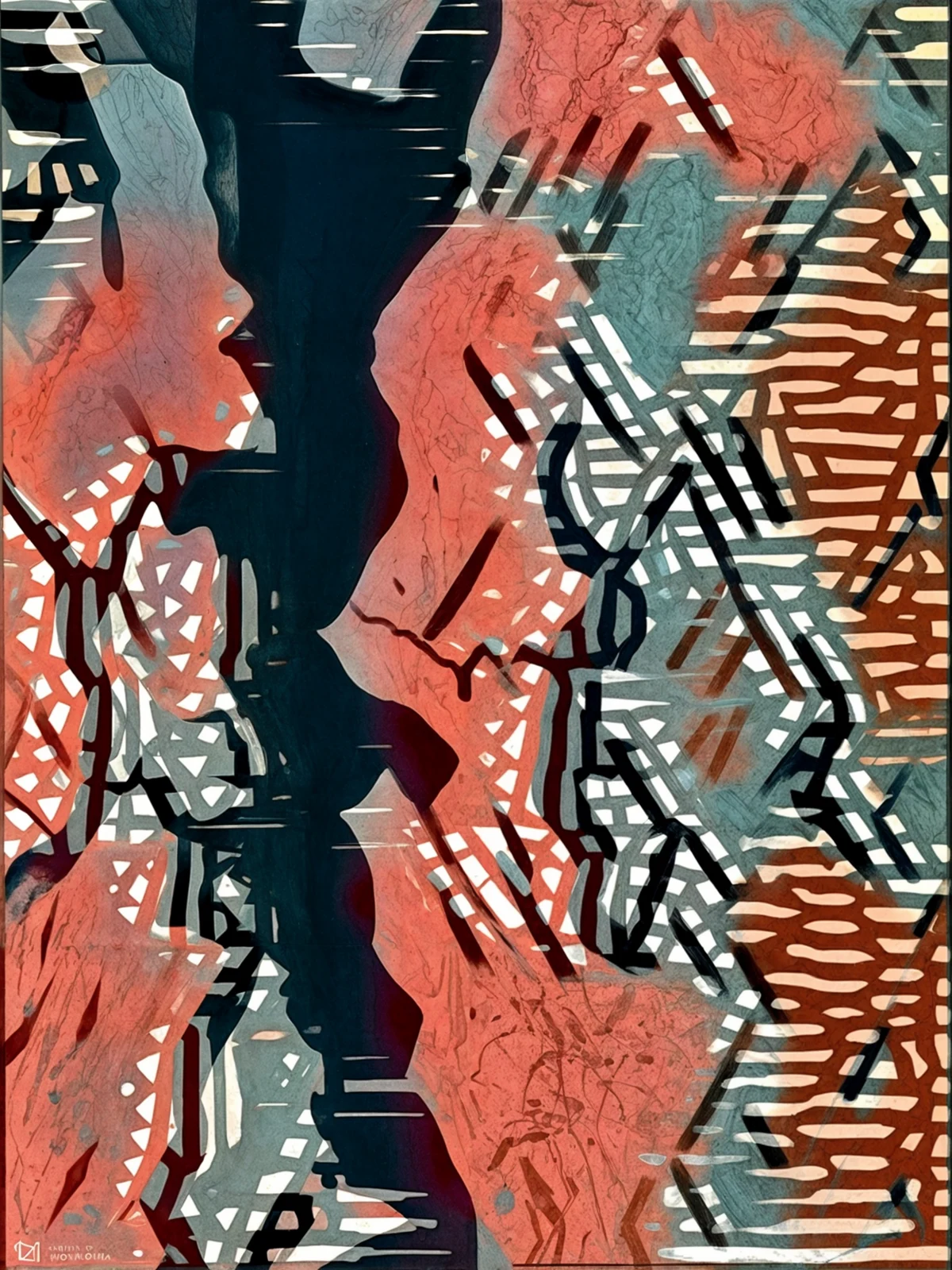 2027 Collection Seattle map artwork, study 107, by Eric Olason