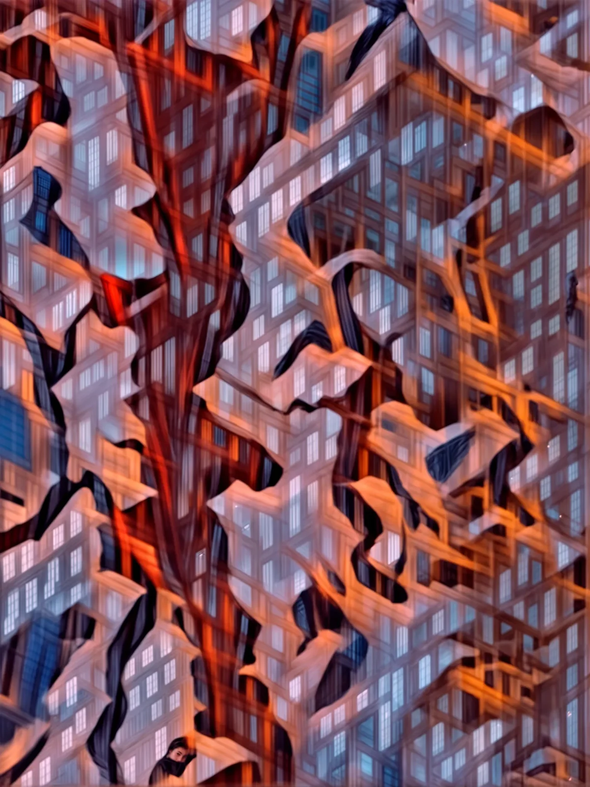 2027 Collection Seattle map artwork, study 114, by Eric Olason