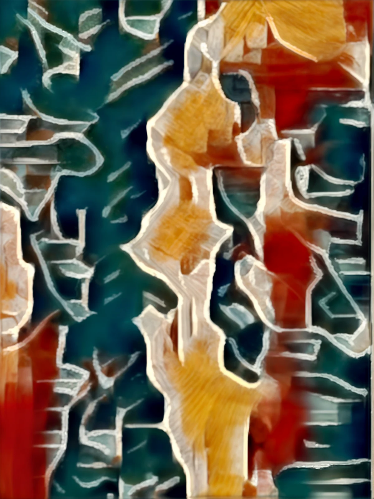 2027 Collection Seattle map artwork, study 119, by Eric Olason