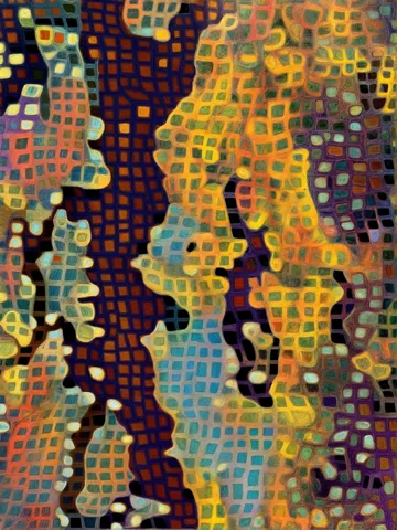 2027 Collection Seattle map artwork, study 391, by Eric Olason