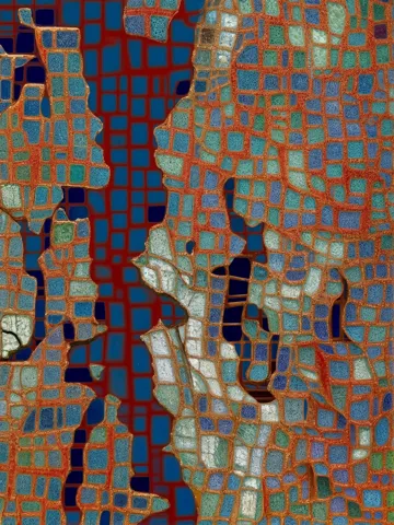 2027 Collection Seattle map artwork, study 141, by Eric Olason