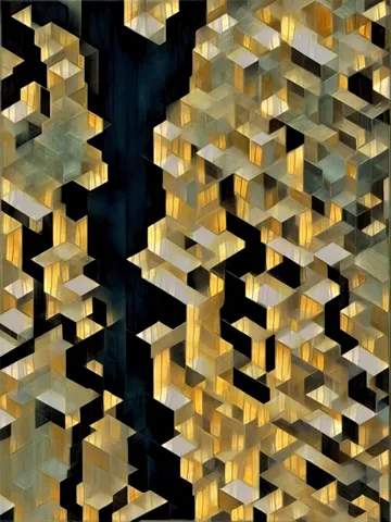 2027 Collection Seattle map artwork, study 164, by Eric Olason