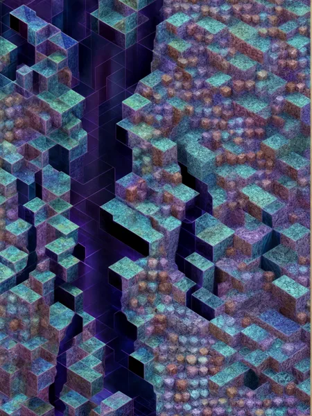 2027 Collection Seattle map artwork, study 184, by Eric Olason